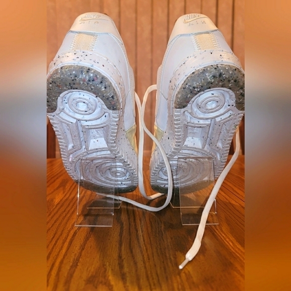 NIKE AIR FORCE 1 CRATER SUMMIT WHITE LOW SNEAKERS. - Picture 7 of 10